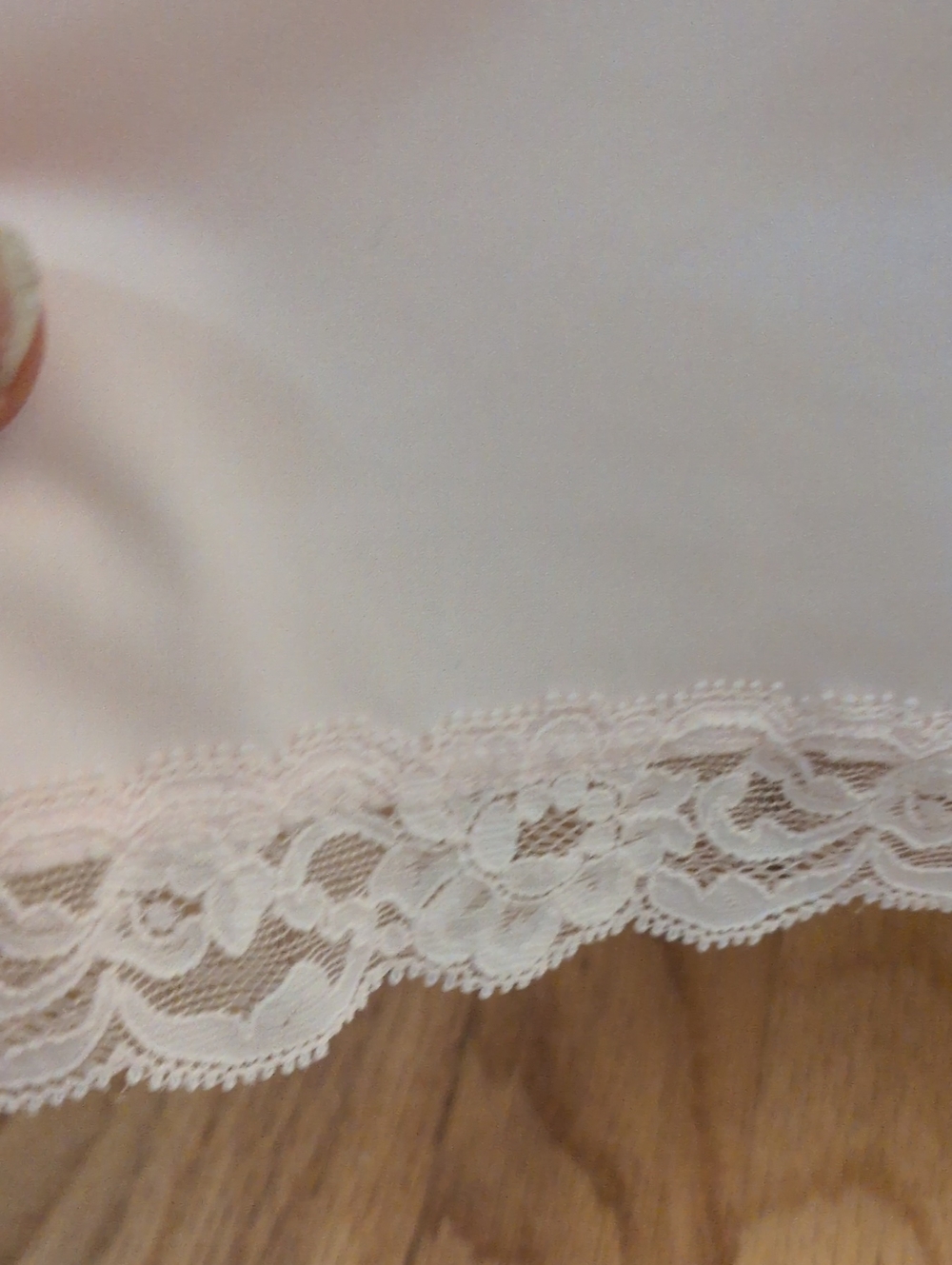 Shadowline Button Up Lace Detail Robe - Picture 4 of 9